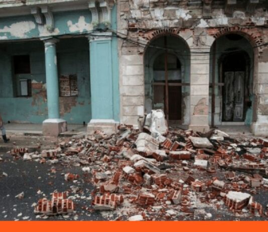 Sismo de magnitud 6.2 Cuba