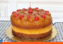 Aprende a preparar una torta de piña y quesillo para la familia Torta de piña y quesillo