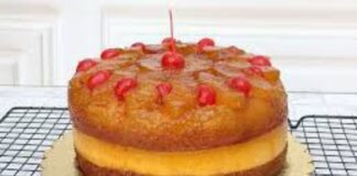 Torta de piña y quesillo