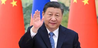 Xi Jinping llega a Corea del Norte