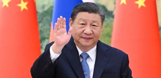 Xi Jinping llega a Corea del Norte