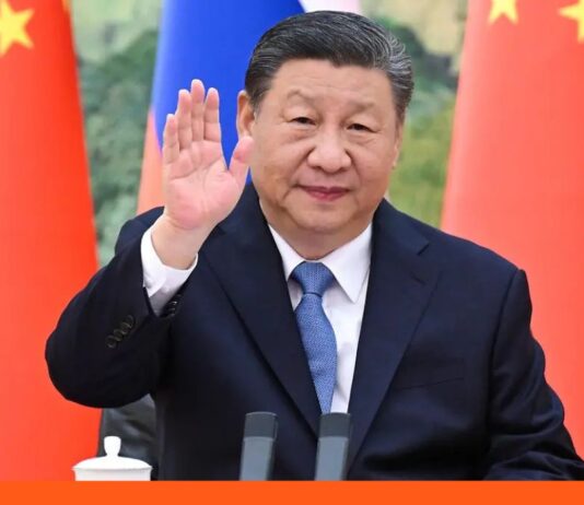 Xi Jinping llega a Corea del Norte