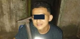 abatido cara de niña