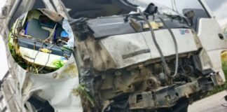 accidente ARC mujer lesionada