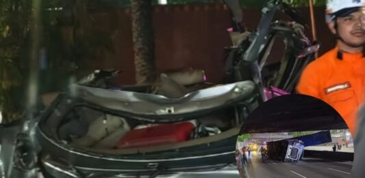 accidente Distribuidor El Ciempiés