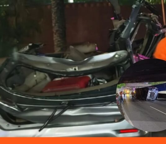 accidente Distribuidor El Ciempiés