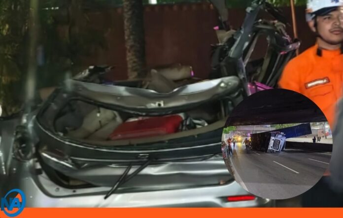accidente Distribuidor El Ciempiés