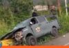 Accidente de tránsito deja varios militares lesionados en Guárico accidente Guárico lesionados