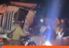 Accidente en Tazón: Vehículo de carga pesada volcó en Las Mayas (+Video) accidente Tazón