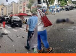 accidente múltiple Santa Mónica