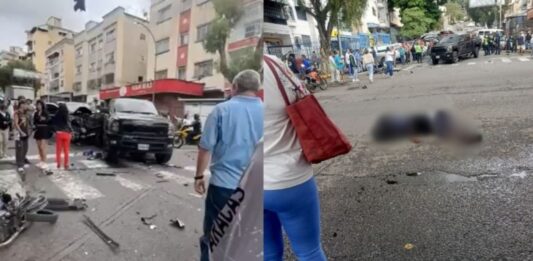 accidente múltiple Santa Mónica