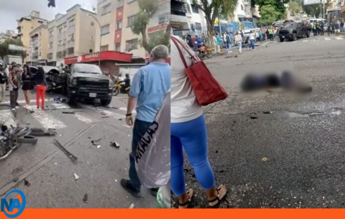accidente múltiple Santa Mónica