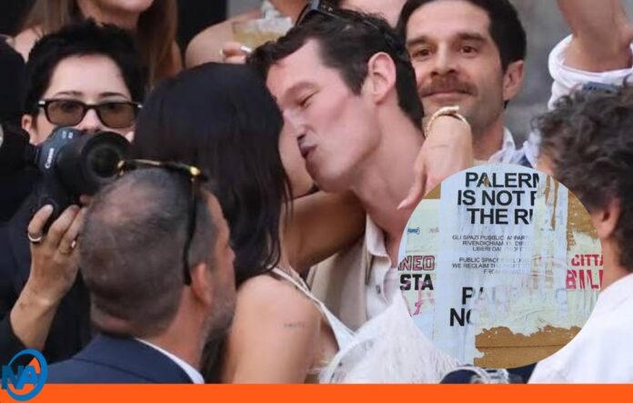 boda Dua Lipa protestas