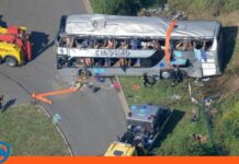 choque autobuses Alemania