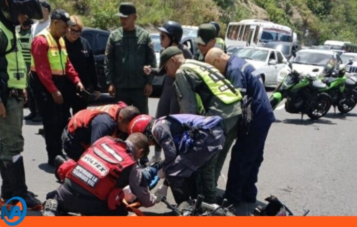 choque múltiple autopista Caracas-La Guaira choque múltiple autopista Caracas-La Guaira