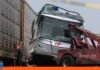 choque tren autobús Zimbabue