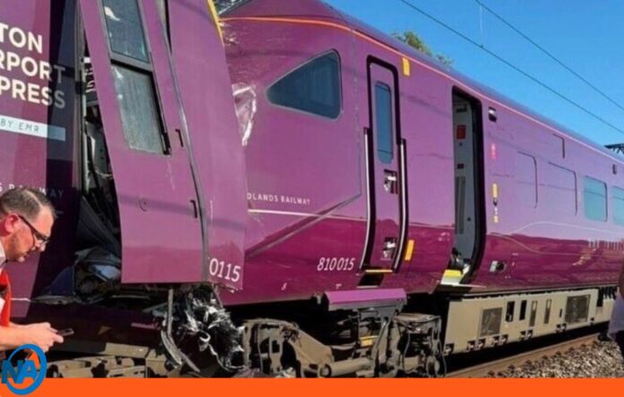 choque trenes Londres choque trenes Londres
