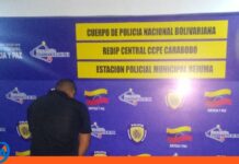 detenido golpear hijo Bejuma