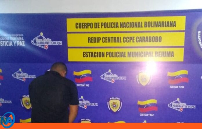 detenido golpear hijo Bejuma detenido golpear hijo Bejuma