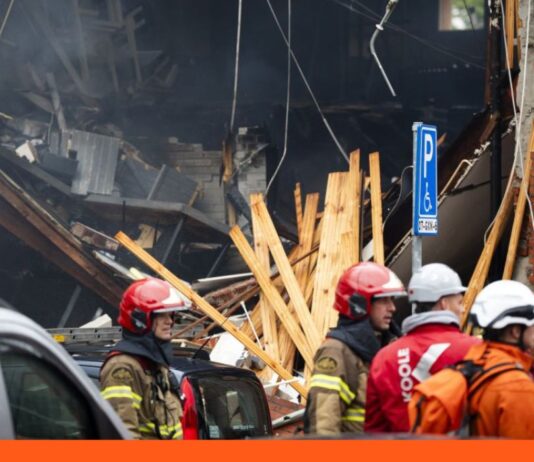 explosión Ámsterdam lesionados