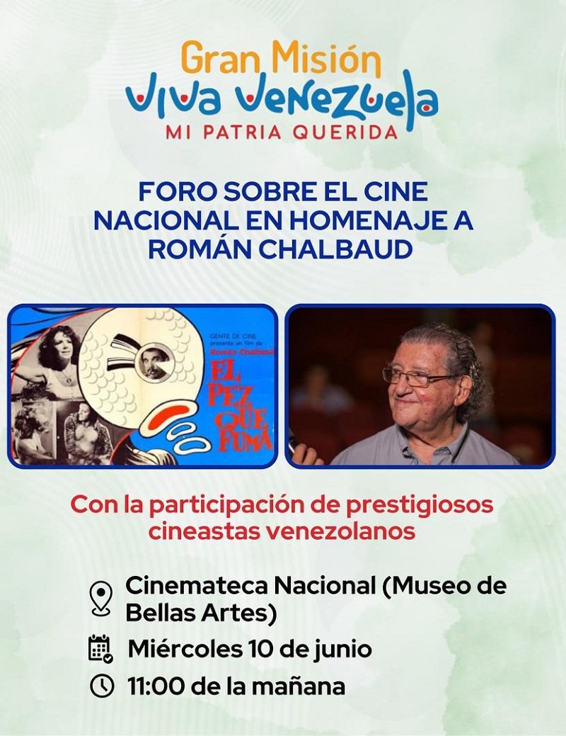 Tarek William Saab homenaje a Román Chalbaud 1-1