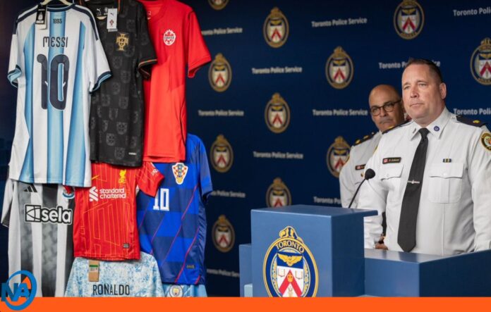 incautación camisetas falsificadas Mundial incautación camisetas falsificadas Mundial