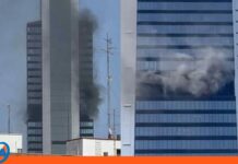incendio Torre Moeve Madrid