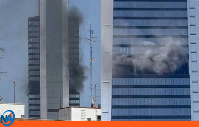 incendio Torre Moeve Madrid