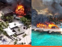 incendio complejo turístico República Dominicana
