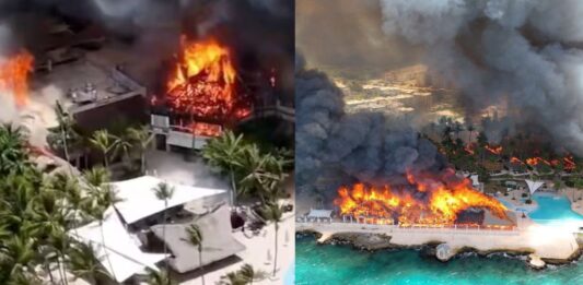 incendio complejo turístico República Dominicana