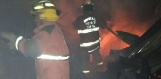 incendio residencial Petare