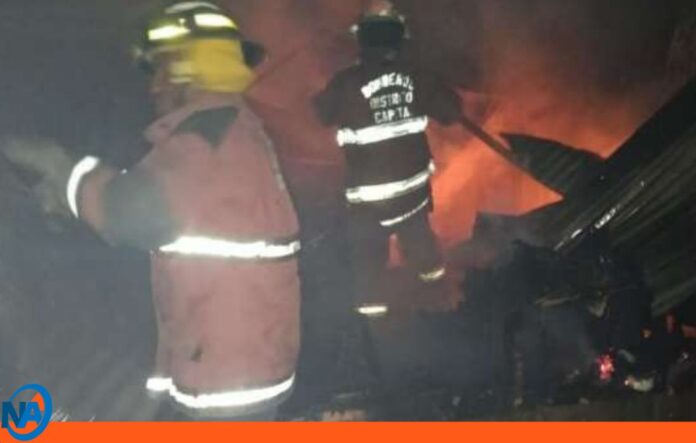 incendio residencial Petare incendio residencial Petare