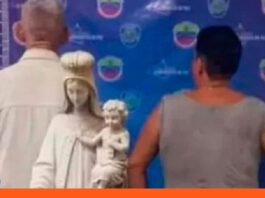 pareja profanación cementerio Porlamar