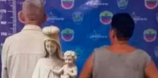 pareja profanación cementerio Porlamar