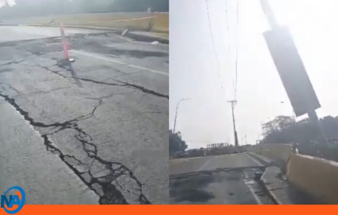 paso restringido puente Caraballeda