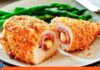 Cordon Bleu de pollo: Receta clásica, fácil y crujiente receta Cordon Bleu de pollo