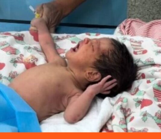 rescataron bebé La Guaira