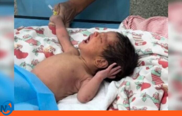 rescataron bebé La Guaira
