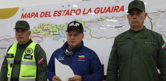restricción La Guaira Diosdado Cabello