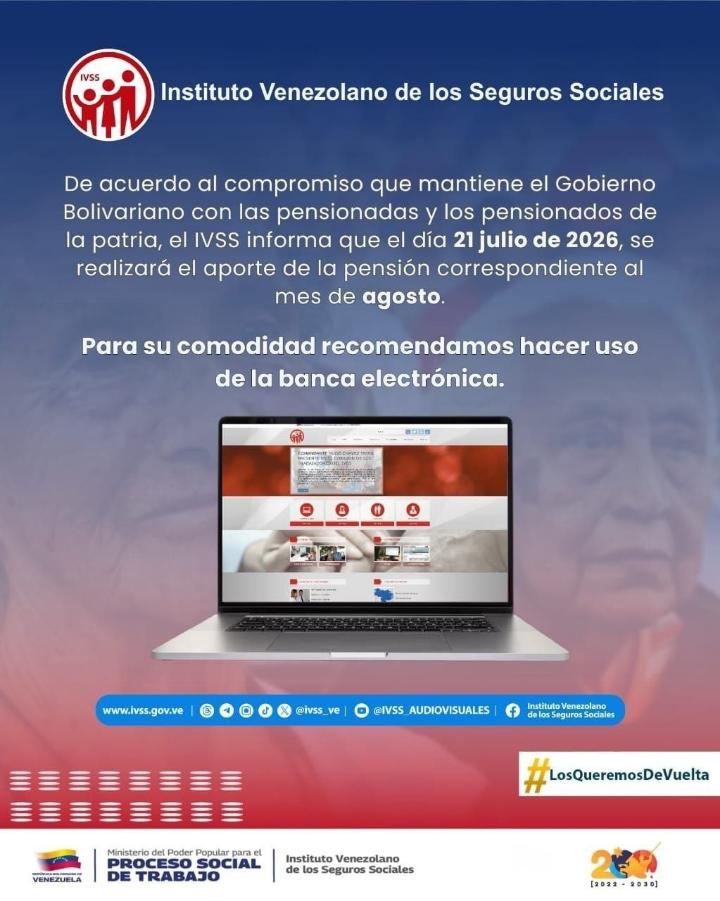 Pensión de agosto IVSS -1-1