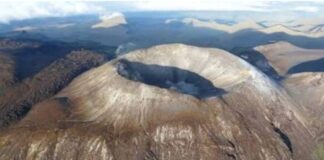 Alerta por el volcán Puracé