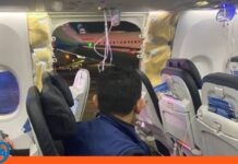 Avión aterriza de emergencia tras romperse una ventanilla en pleno vuelo Avión aterriza ventanilla vuelo