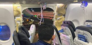 Avión aterriza ventanilla vuelo