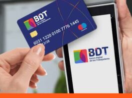 BDT tarjetas prepagadas Visa