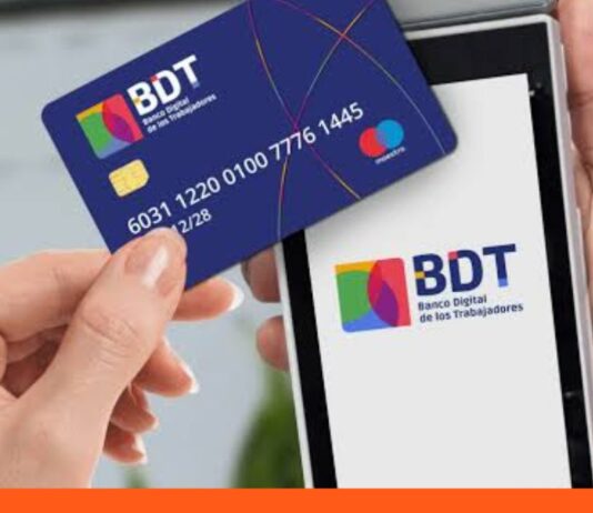 BDT tarjetas prepagadas Visa