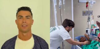 Cristiano Ronaldo mensaje niño sobreviviente
