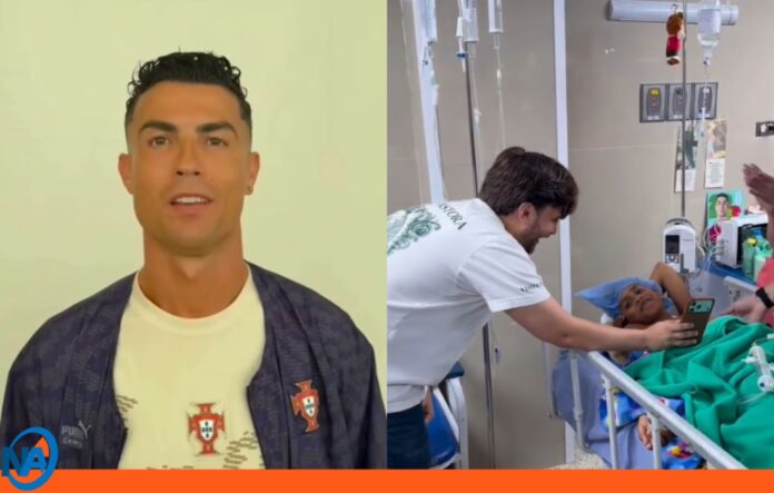 Cristiano Ronaldo mensaje niño sobreviviente Cristiano Ronaldo mensaje niño sobreviviente
