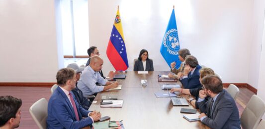 Delcy Rodríguez ONU atención víctimas sismos