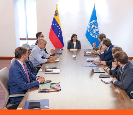 Delcy Rodríguez ONU atención víctimas sismos