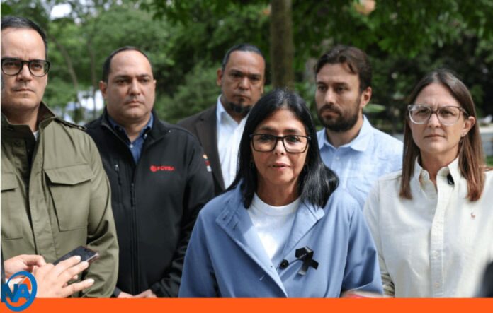 Delcy Rodríguez plan de reconstrucción